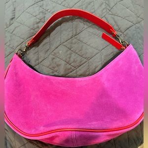 Parker Thatch Luna bag.  Beautiful pink color.